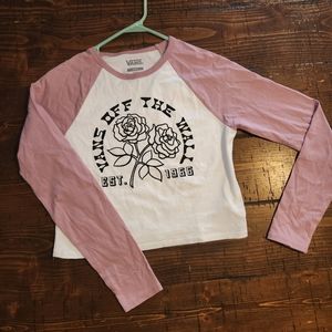 vans baseball long sleeve tshirt